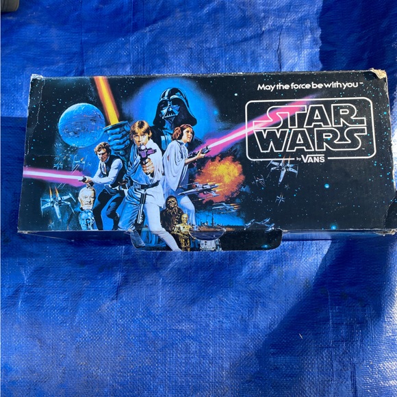 Classic Star Wars Vans Hawaiian Yoda collab lace-up shoe sz 9 - Picture 2 of 4